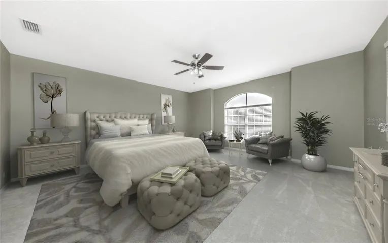 Virtually Staged Bedroom 5