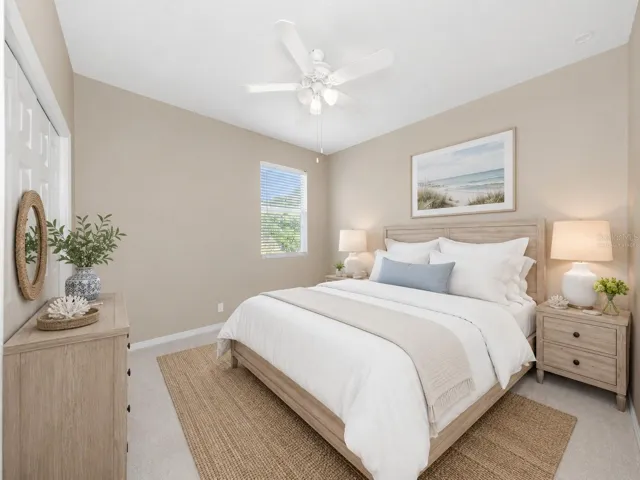 Virtually Staged Bedroom 3