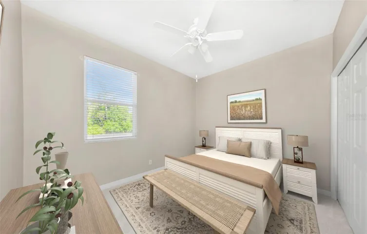 Virtually Staged Bedroom 2