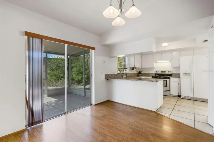 Dining room off kitchen