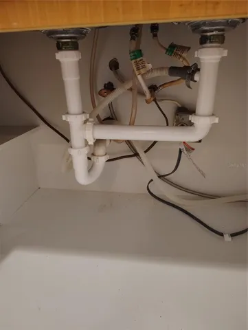under kitchen sink
