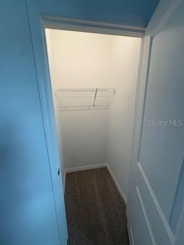 walk in closet in second bedroom