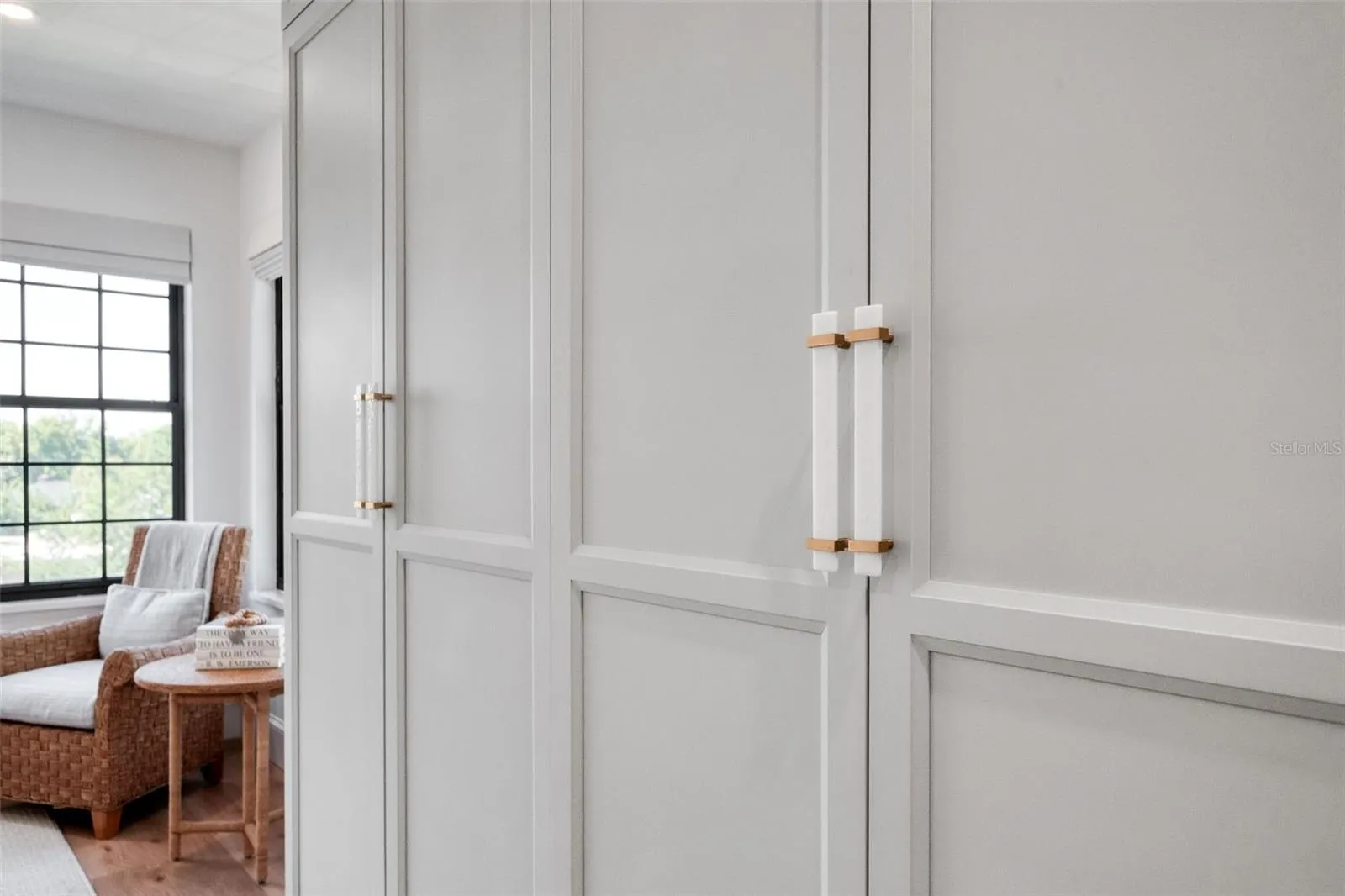 Storage that was carefully designed with attention to every detail.