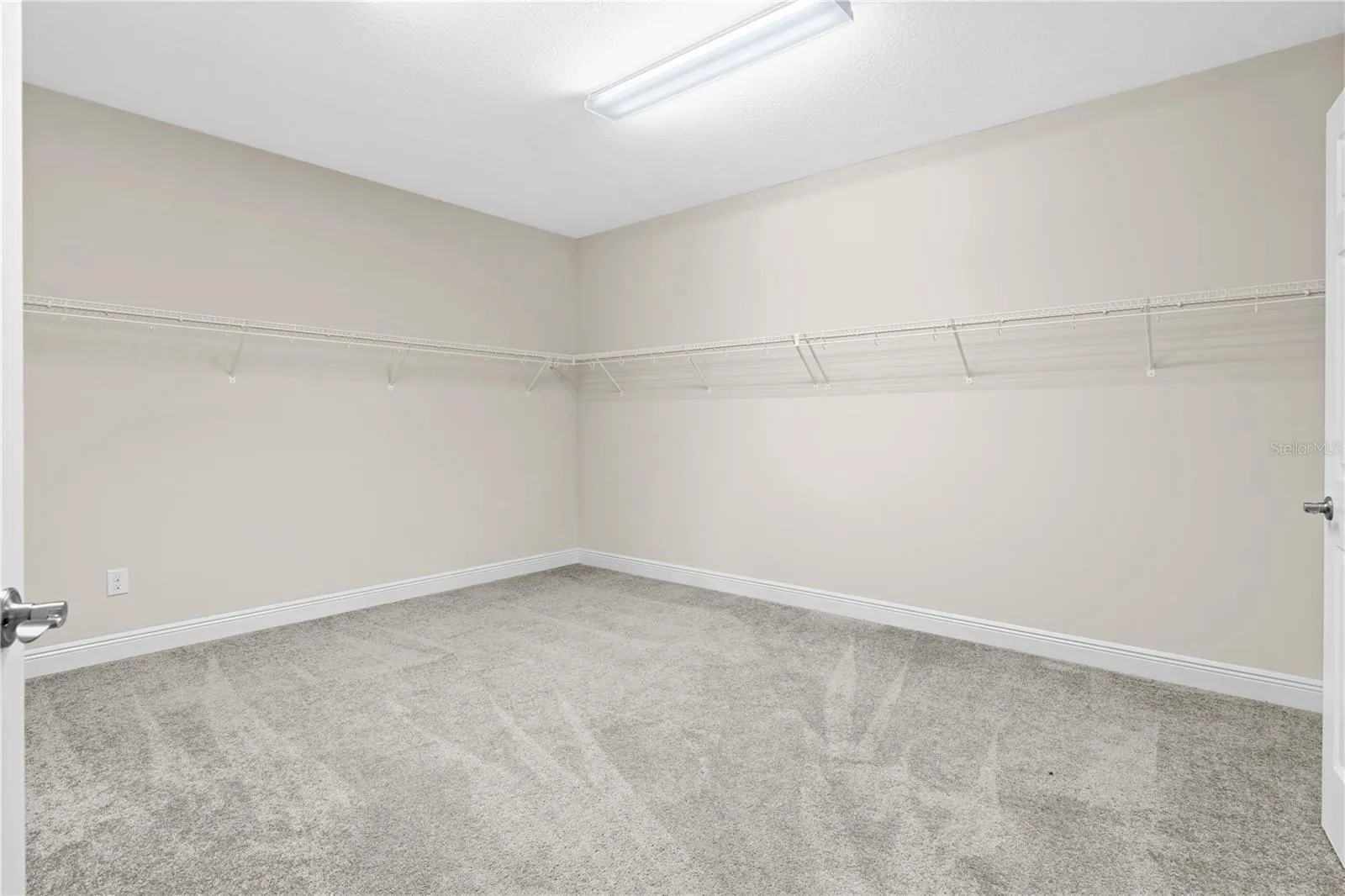 upstairs master closet