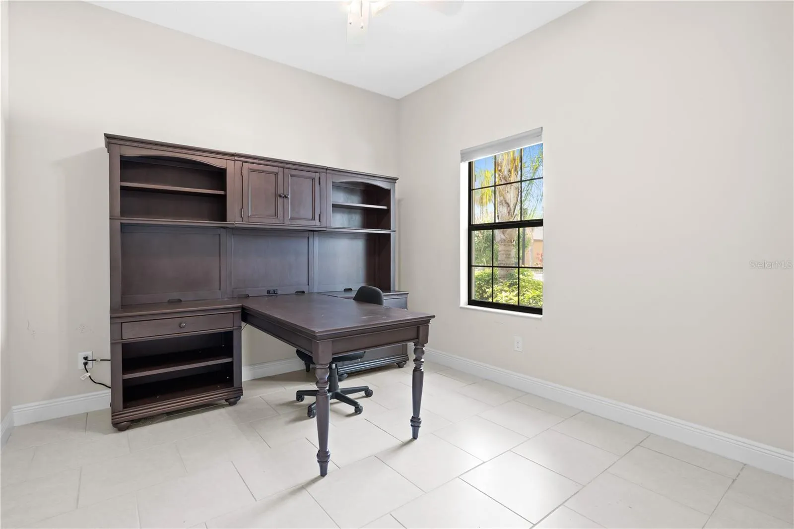 downstairs office
