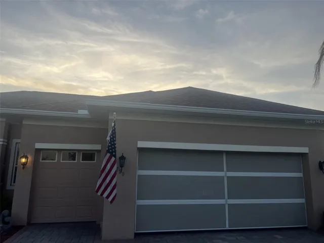 Garage screen door