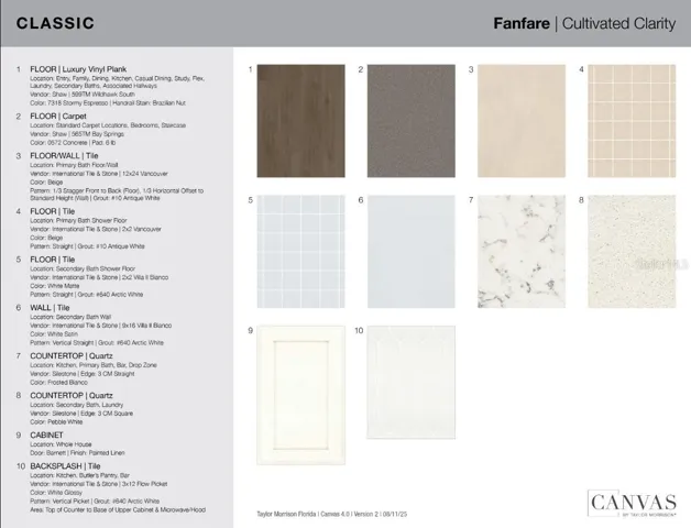 7812 Centaurus Way - Design Selections - This home is currently under construction - selections are subject to change