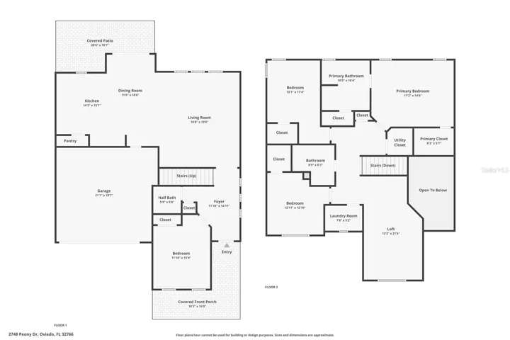 Combined floorplan