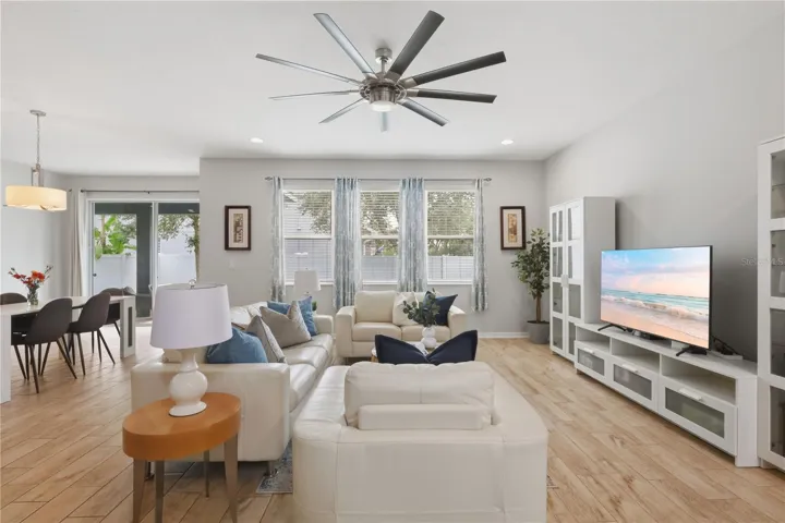 Bright and open living room