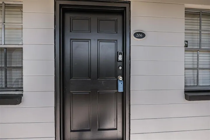 Welcome Home! Front door.