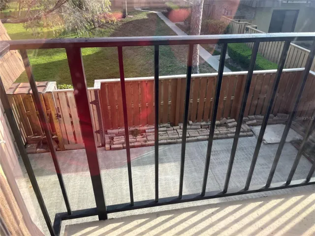 View from master bedroom