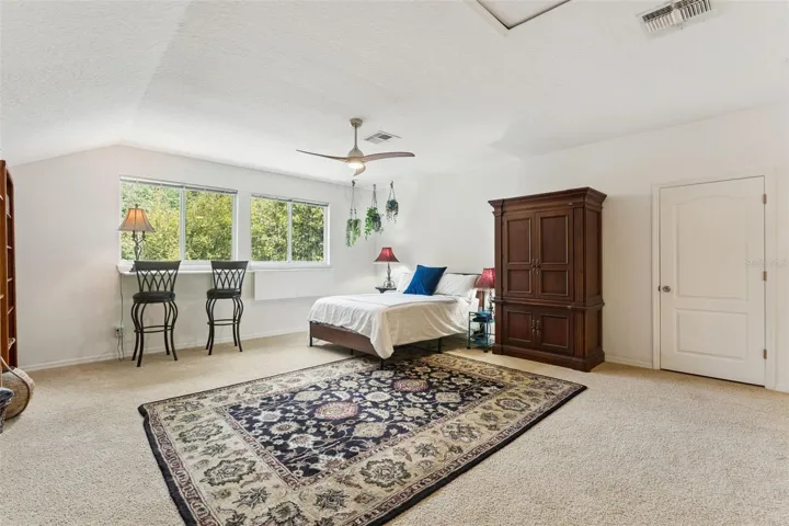 large bonus room with sunset views, closet and ensuite bathroom