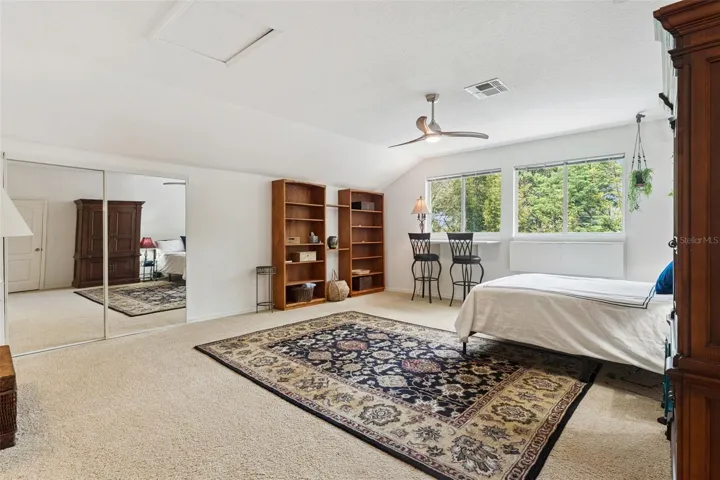 large bonus room with sunset views, closet and ensuite bathroom
