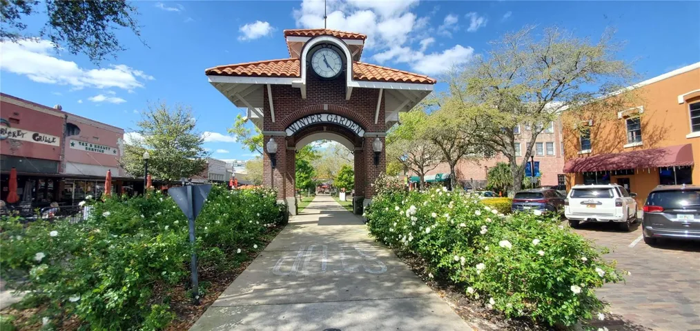 Winter Garden Clock Tower