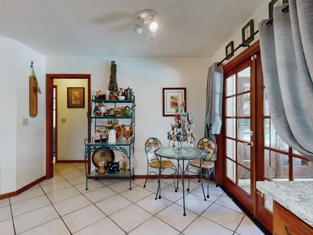 kitchen nook area