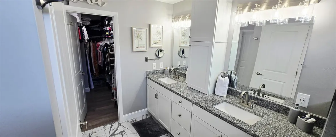 Walk In Primary Closet