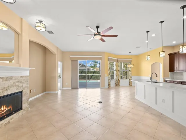 Walking in from the Foyer