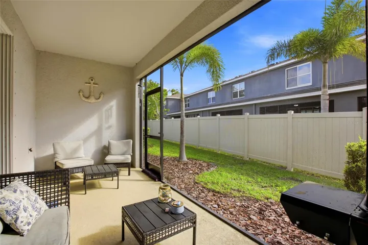 Upgraded Screened in Lanai
