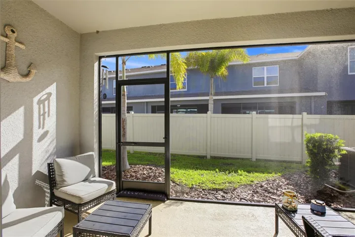 Upgraded Screened in Lanai