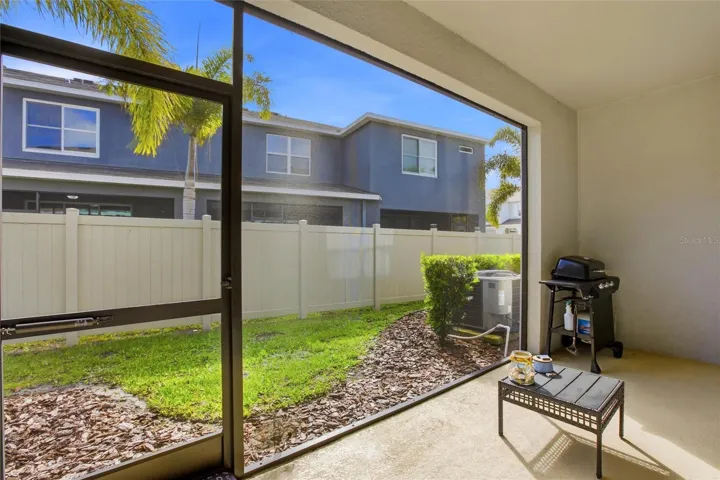 Upgraded Screened in Lanai