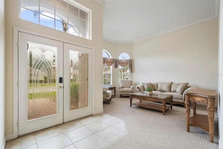 Foyer & Living Room