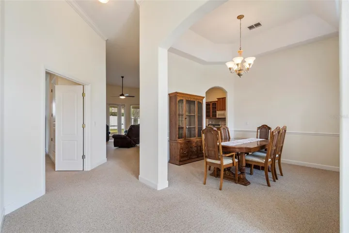 Foyer into Dining Room