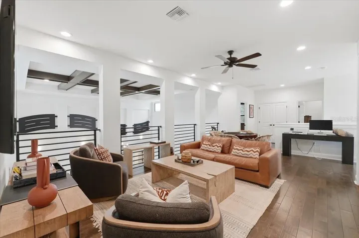 Upstairs family room