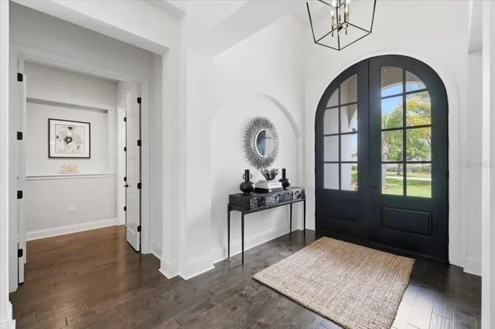 Custom 10 foot Mahogany Double doors