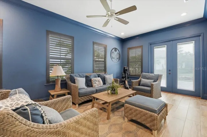 Game room, and Pickle ball court Observation