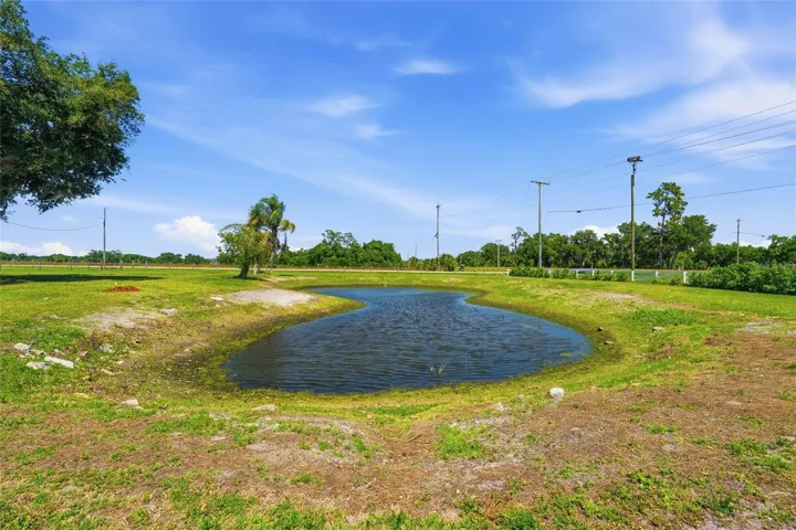 pond on property