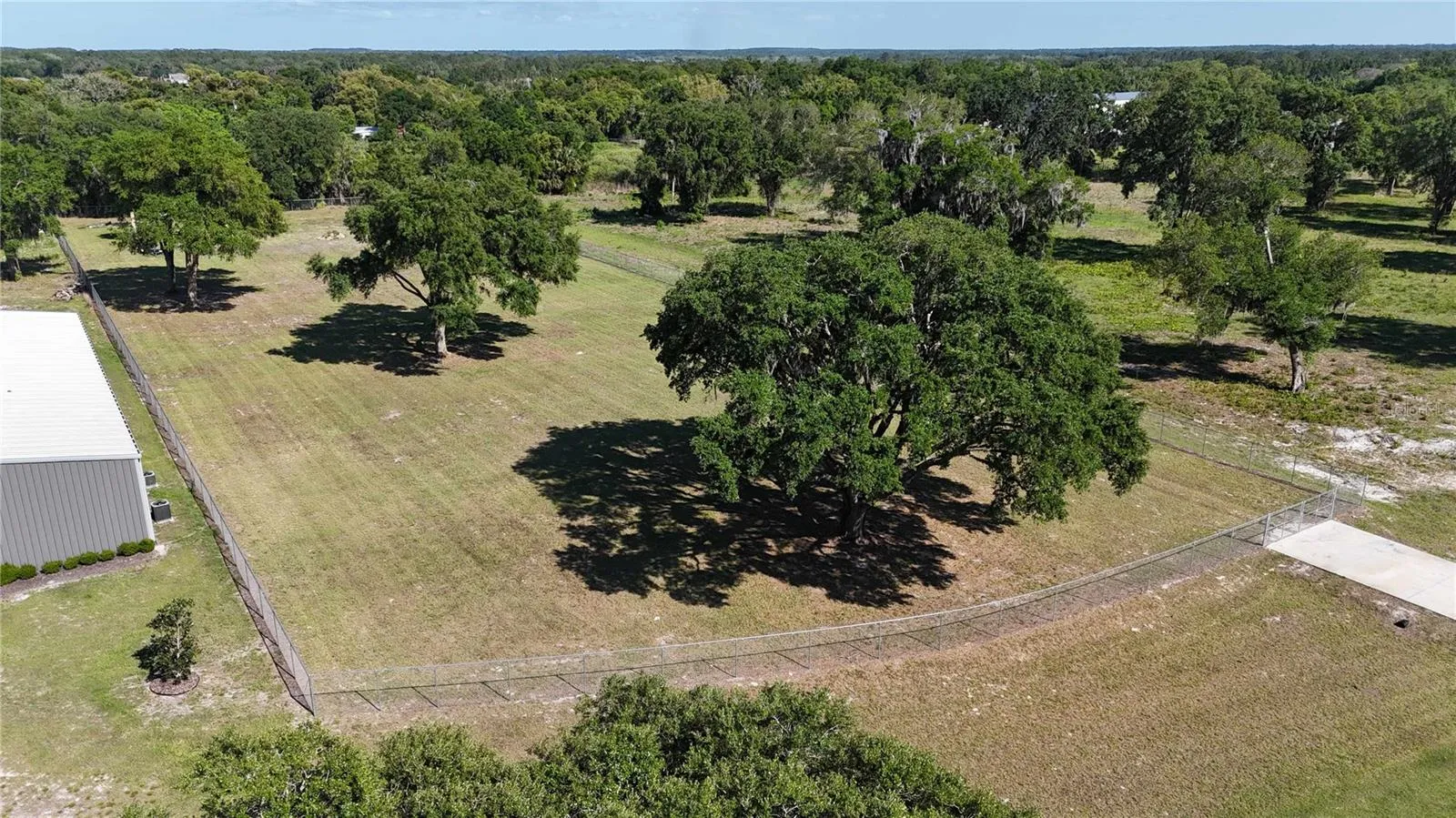 left arial view