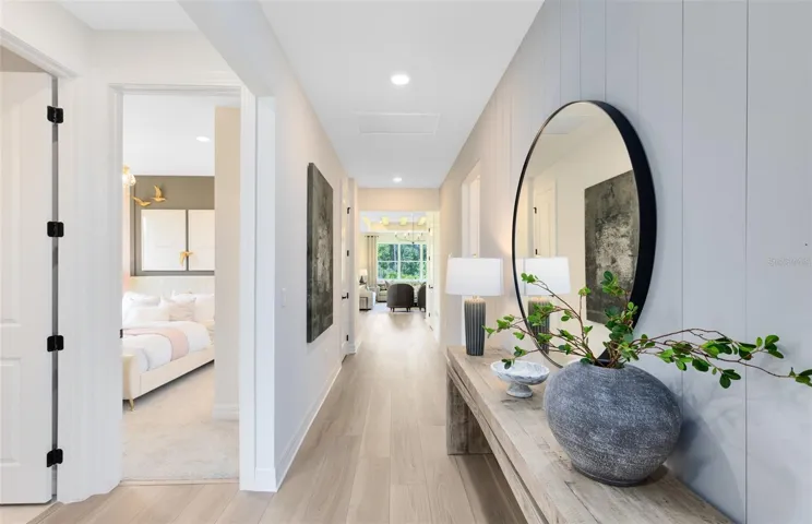 Model Home Design Only. Pictures and furnishings are for illustrative purposes only. Elevations, colors and options may vary. Furniture is for model home staging only.
