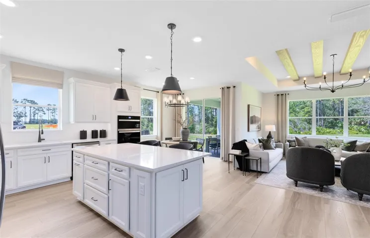 Model Home Design Only. Pictures and furnishings are for illustrative purposes only. Elevations, colors and options may vary. Furniture is for model home staging only.