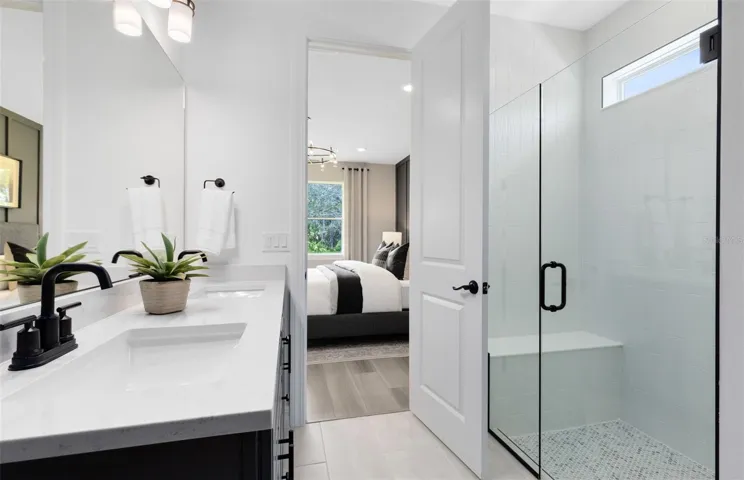 Model Home Design Only. Pictures and furnishings are for illustrative purposes only. Elevations, colors and options may vary. Furniture is for model home staging only.