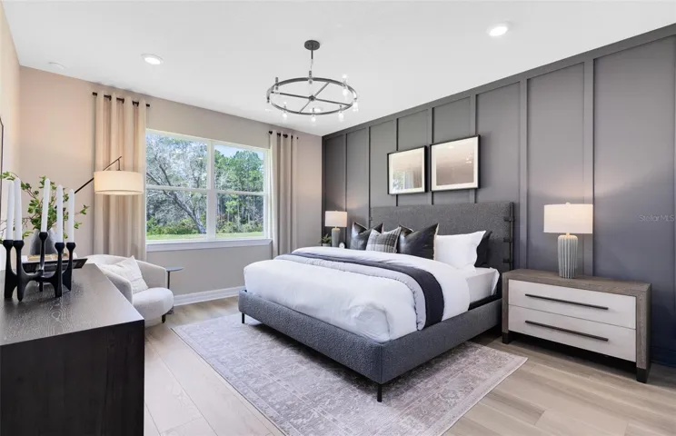 Model Home Design Only. Pictures and furnishings are for illustrative purposes only. Elevations, colors and options may vary. Furniture is for model home staging only.