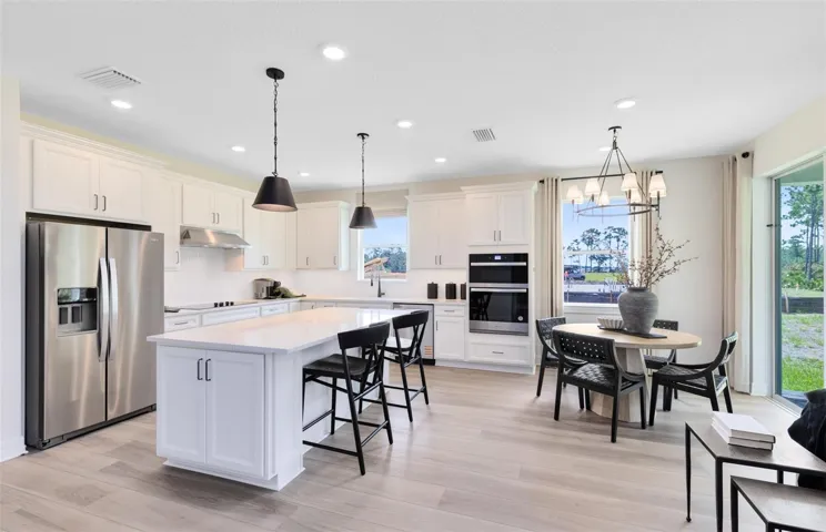 Model Home Design Only. Pictures and furnishings are for illustrative purposes only. Elevations, colors and options may vary. Furniture is for model home staging only.