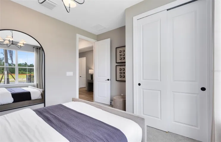 Model Home Design Only. Pictures and furnishings are for illustrative purposes only. Elevations, colors and options may vary. Furniture is for model home staging only.