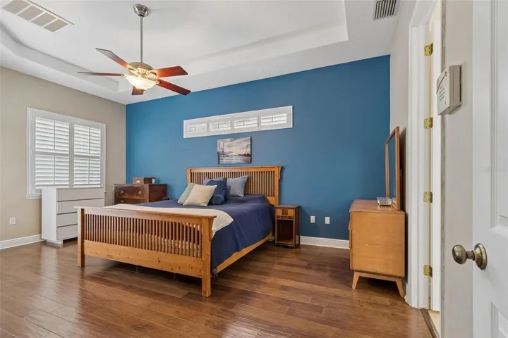 Primary bedroom...plenty of room for multiple dressers, chairs, etc...