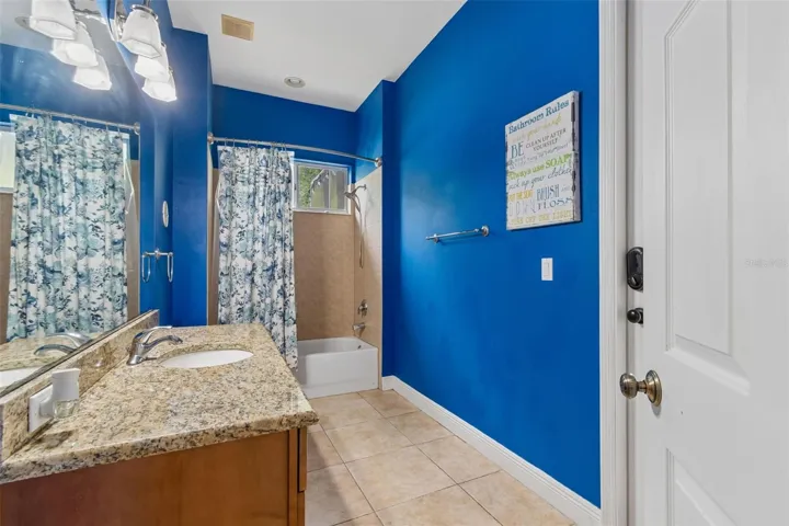Hall Bath for bedroom 2 & 3...also serves as pool bath!
