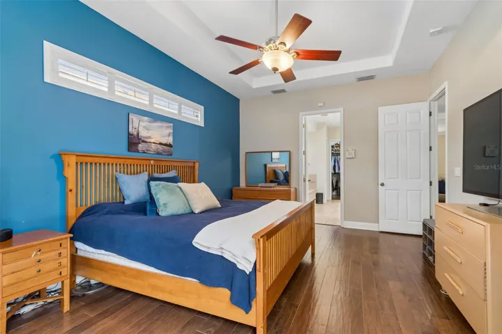 Primary Bath is connected to primary bedroom.