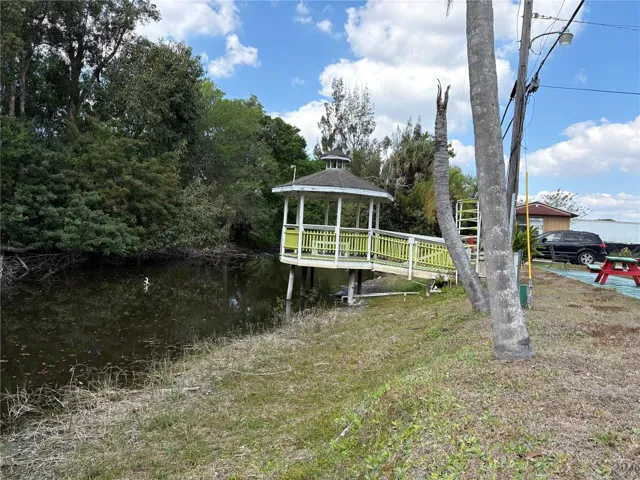 Gazebo w/water view
