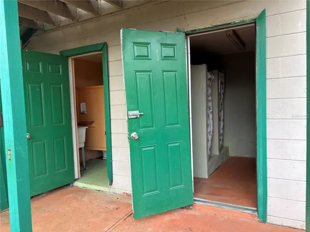 2 Restrooms w/showersBack of Laundry Building