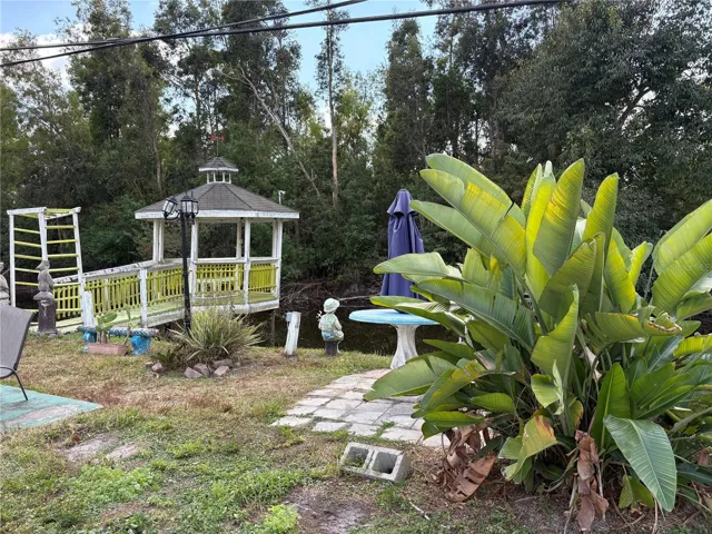 Gazebo, Bird Bath