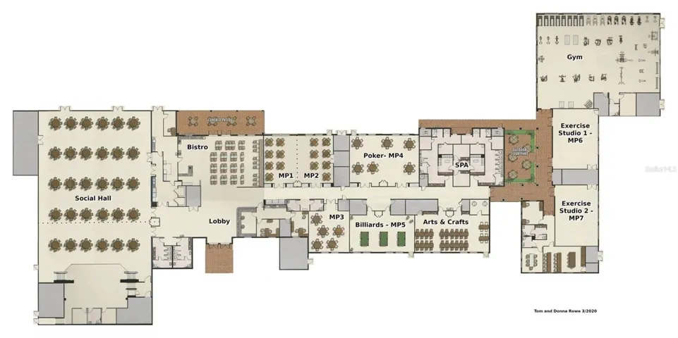 Community Clubhouse Floor Plan