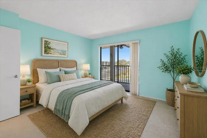 “virtually staged” Primary Bedroom