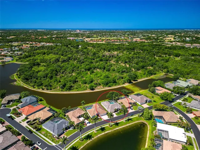 Long lake view as you back to 83-acre Culverhouse Nature Park.