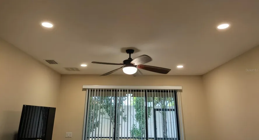 New LED Ceiling Lights in Liv. Rm!