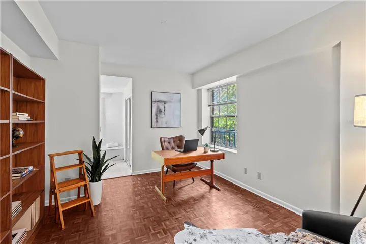 Bedroom 2 - pictured as an office