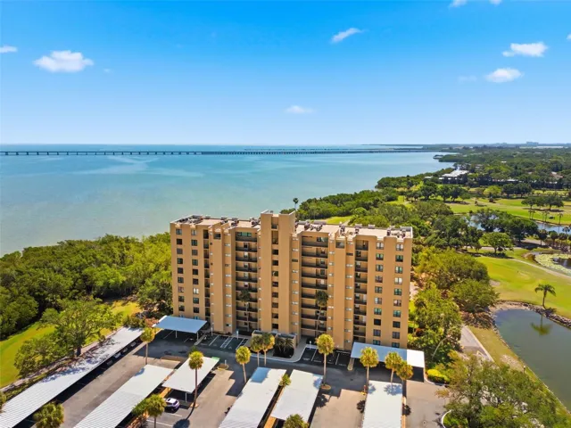 Welcome to 2616 Cove Cay De #602! Panoramic views of both Tampa Bay and the Golf Course!