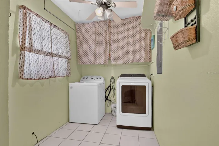 Laundry room.